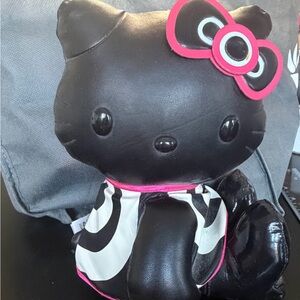 MAC Hello Kitty collab 2009 faux leather stuffed figure.